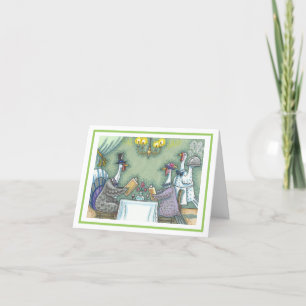 Cartão TURQUIA FINE DINHEIRO GRAÇAS À GREETING CARD Blnk