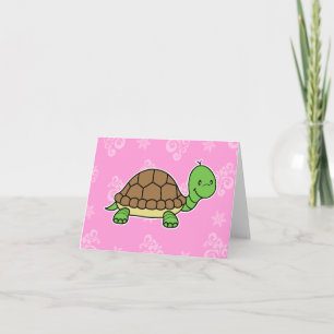 Cartão Turtle Note card