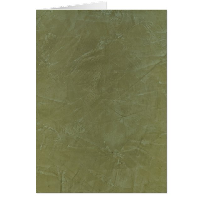 Cartão Tuscan Green Faux Finish (Frente)