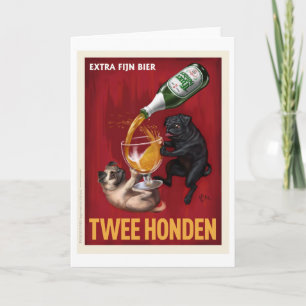 Cartão Twee Honden