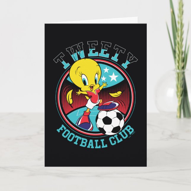 Cartão TWEETY™ Football Club Badge (Frente)