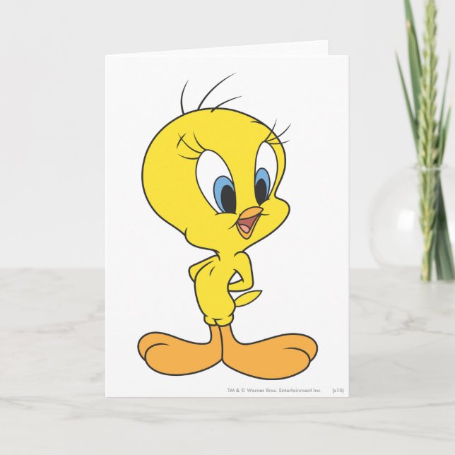 Cartão Tweety Haha (Frente)