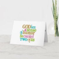 TWIN=DEUS/MÃE TINHA UM SENTIDO DE HUMOR=FELIZ ANIV