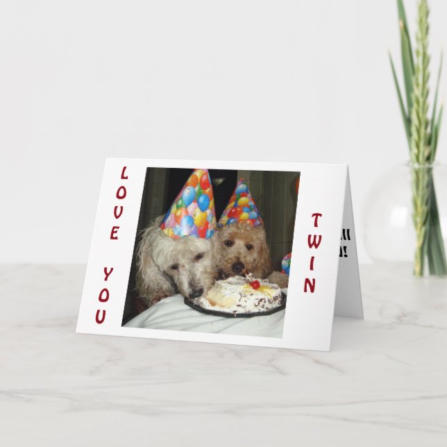 CARTÃO ** TWIN'S** LEMBRA-SE DE TUDO O QUE COMPARTILHAMOS (Frente)