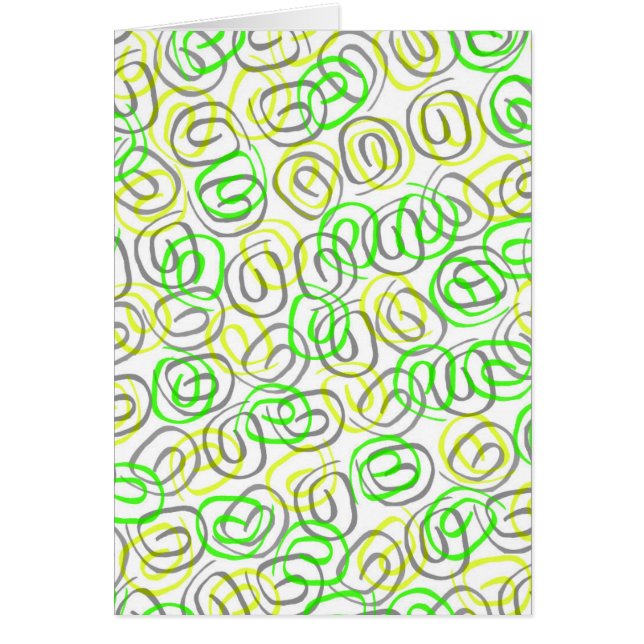 Cartão Twirls (Frente)