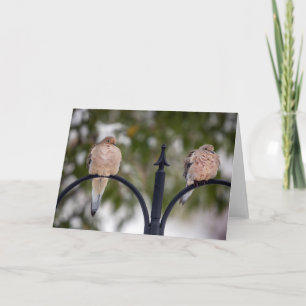 Cartão Two Doves Blank Note Card