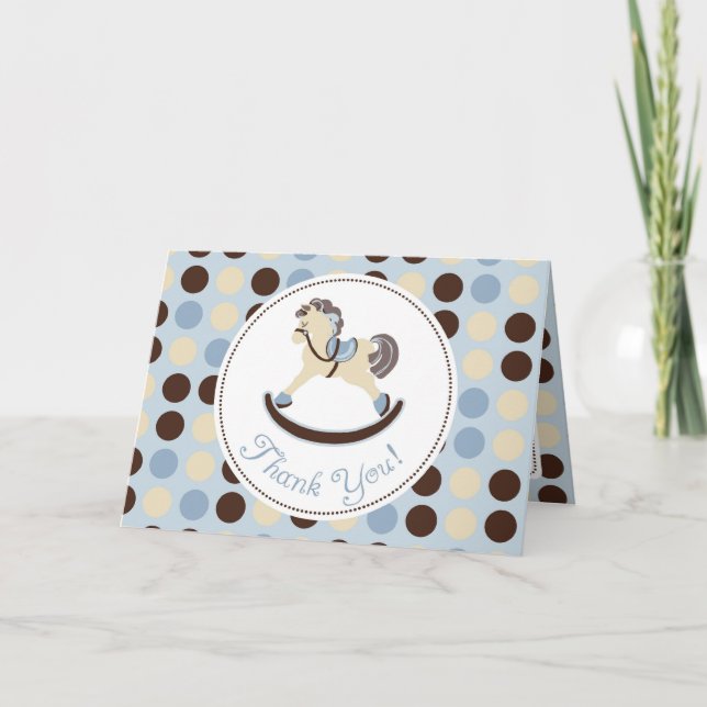 Cartão TY do Cavalo Rocco (Frente)