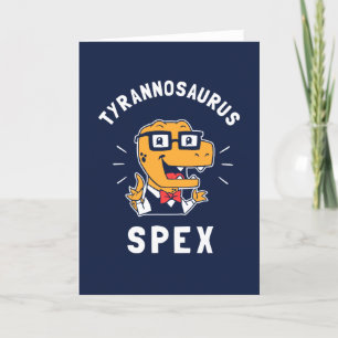 Cartão Tyrannosaurus Spex