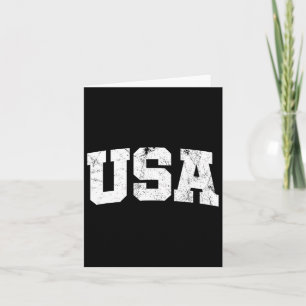 Cartão U Shirt United States Of America 4 De Julho Tee