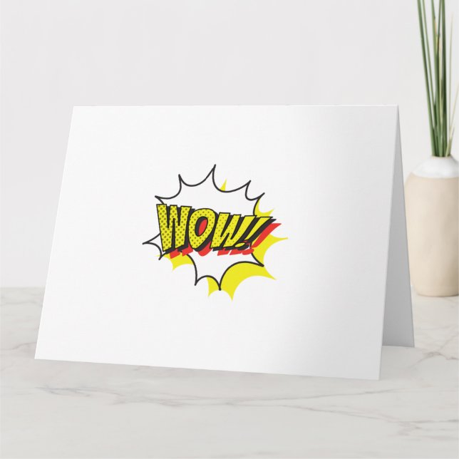 Cartão Uau dia grátis Clássico (Frente)