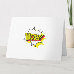 Cartão Uau dia livre Clássico