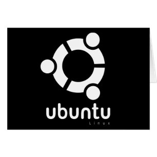 Cartão Ubuntu Linux Open Source