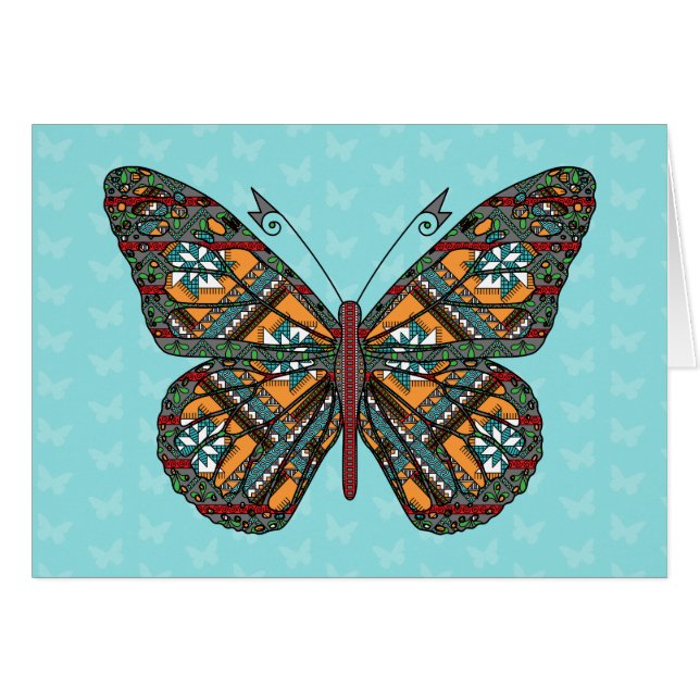 Cartão ucraniano do monarca (Frente horizontal)