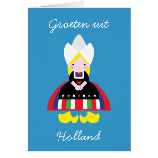 Cartão Uit Holland de Groeten