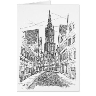 Cartão Ulm Alemanha