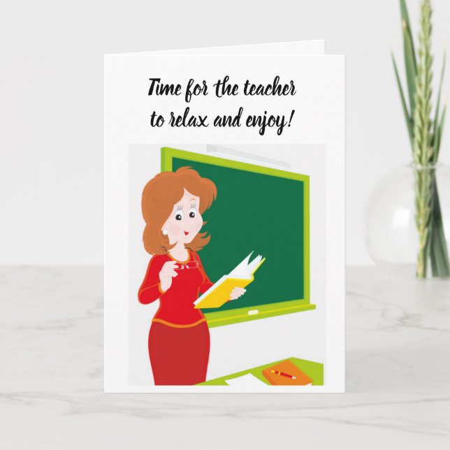 CARTÃO ÚLTIMA CINTA PARA PROFESSOR COMO ELA ***RETIRES*** (Frente)