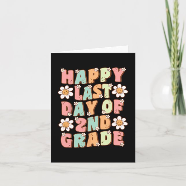 Cartão Último Dia De Grau De Grau segundo De Groovê De Gr (Frente)