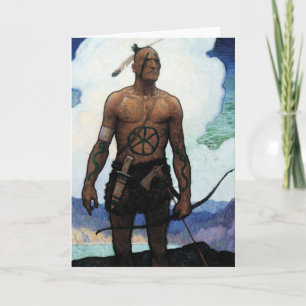 Cartão Último dos Mohicans