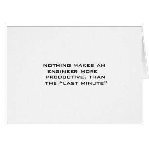 Cartão Último minuto