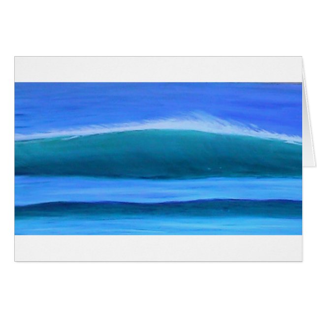 Cartão Uluwatu Wave (Frente Horizontal)