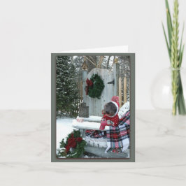 Cartão Um Adorável Dia dos Invernos