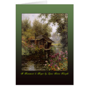 Cartão Um Beaumont le Roger pelo cavaleiro de Louis Asti