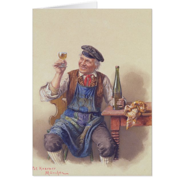 Cartão Um bom vintage (Frente)