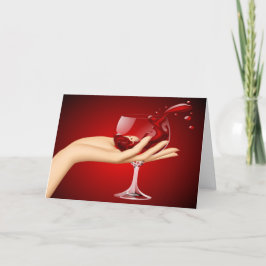Cartão Um brinde distante