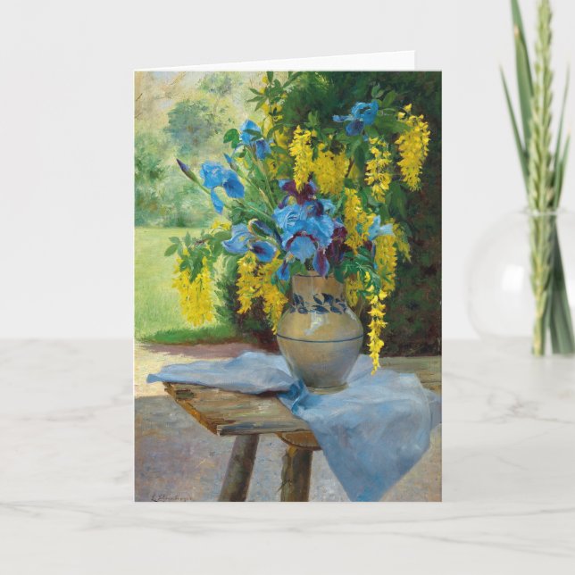 Cartão Um Buquê Floral | Ella Wetzko-Ehrenberger (Frente)