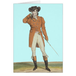 Cartão - Um cavalheiro considerável "incrível" francês