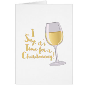 Cartão Um Chardonnay