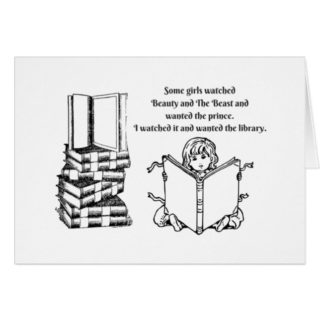 Cartão Um desejo do conto de fadas (Frente Horizontal)