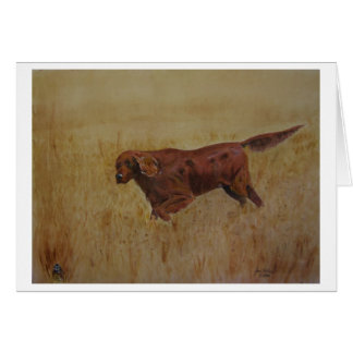 Cartão Um dia de saída irlandês