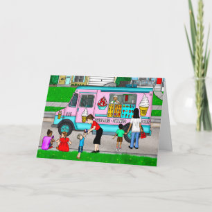 Cartão Um Dia de Verão Quente Ilustração química