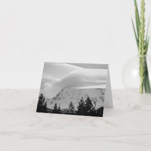 Cartão Um dia frio em março