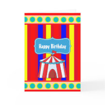 Um dia no Circus Kids Party Personalizado