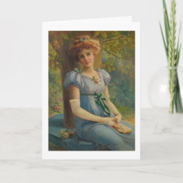 Cartão Um doce brilho de Emile Vernon Card