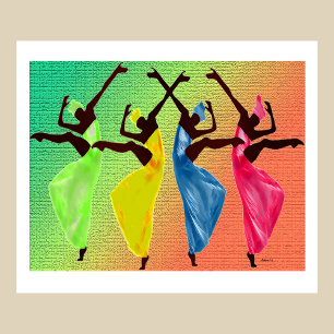 Cartão Um dos maiores presentes da vida é dança