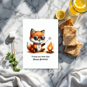 Cartão "Um Feliz Aniversário" primeiro aniversario de aca