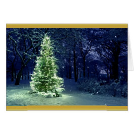 Cartão Um Feliz Natal para você e seu