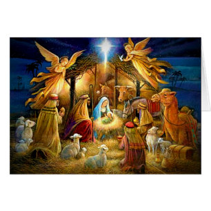 Cartão Um Feliz Natal para você e seu