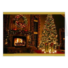 Cartão Um Feliz Natal para você e seu