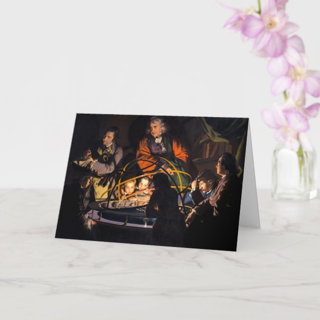 Cartão Um Filósofo lecionando no Sistema Solar da Oraria (Orquídea)