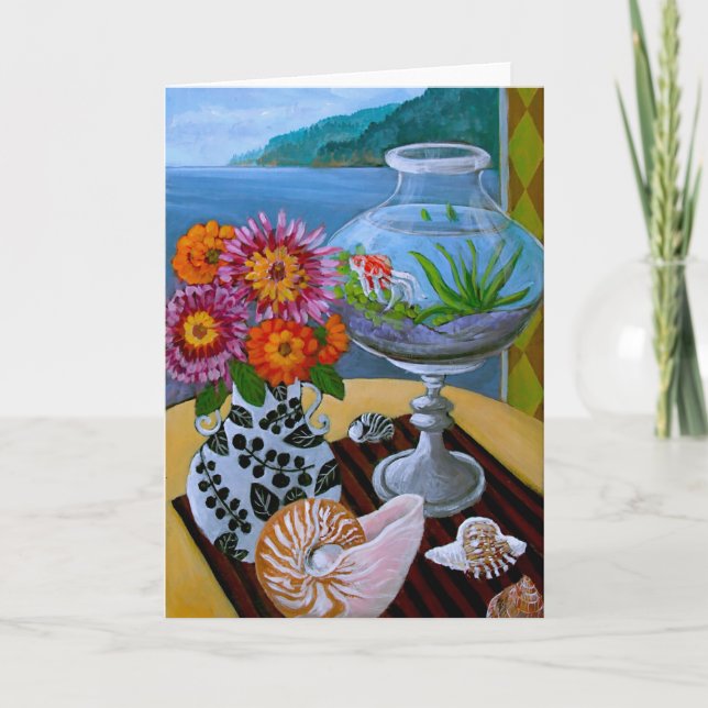 Cartão Um Fishbowl noroeste (Frente)