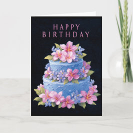 Cartão Um Jardim De Desejos De Aniversário