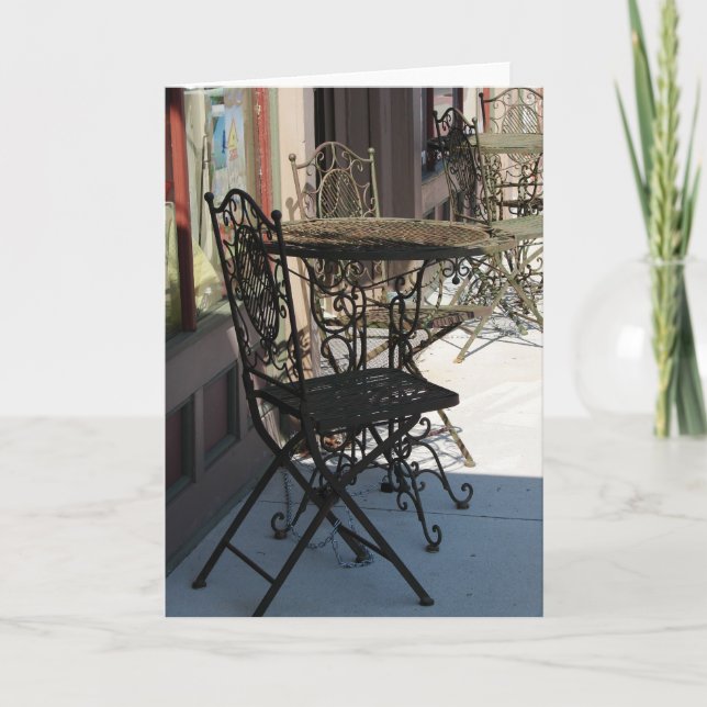 Cartão Um Lugar Para Sentar (Frente)