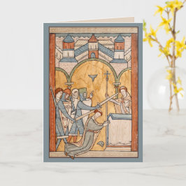 Cartão Um Mártico de Ruas. Thomas Becket na Arte