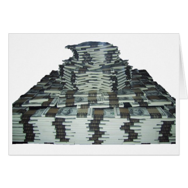 Cartão Um Milhão De Dólares (Frente Horizontal)