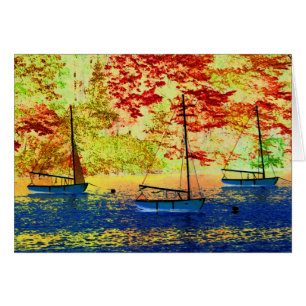 Cartão Um Momento de outono