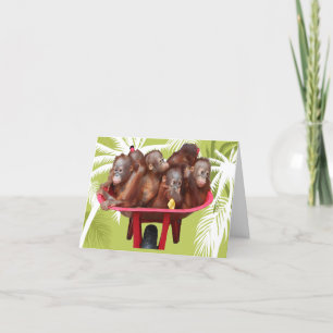 Cartão Um monte de Obrigados Obrigado